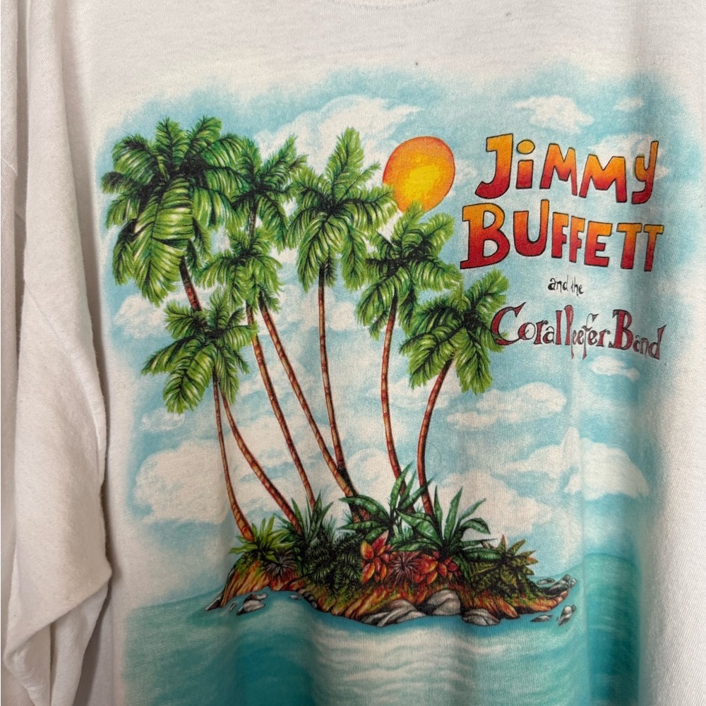 Jimmy Buffett Coral‎ Reefer Band Graphic Tee